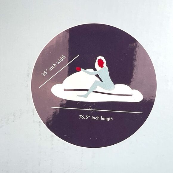 Funboy Luxury Inflatable Snowmobile Snow Sled - Picture 10 of 10